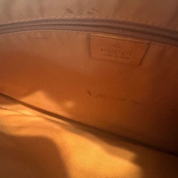 Gucci Tan Leather Jackie piston lock Shoulder Bag - Picture 9 of 14